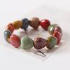 Keramik Armband Schmuck Mode Blume Glasur Perle Armband Multicolor Casual Bohemian Armband
