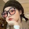 Pink Gradient Myopia Glasses Women Trendy Anti Blue Light Eyewear Short Sighted Minus Diopter for Ladies
