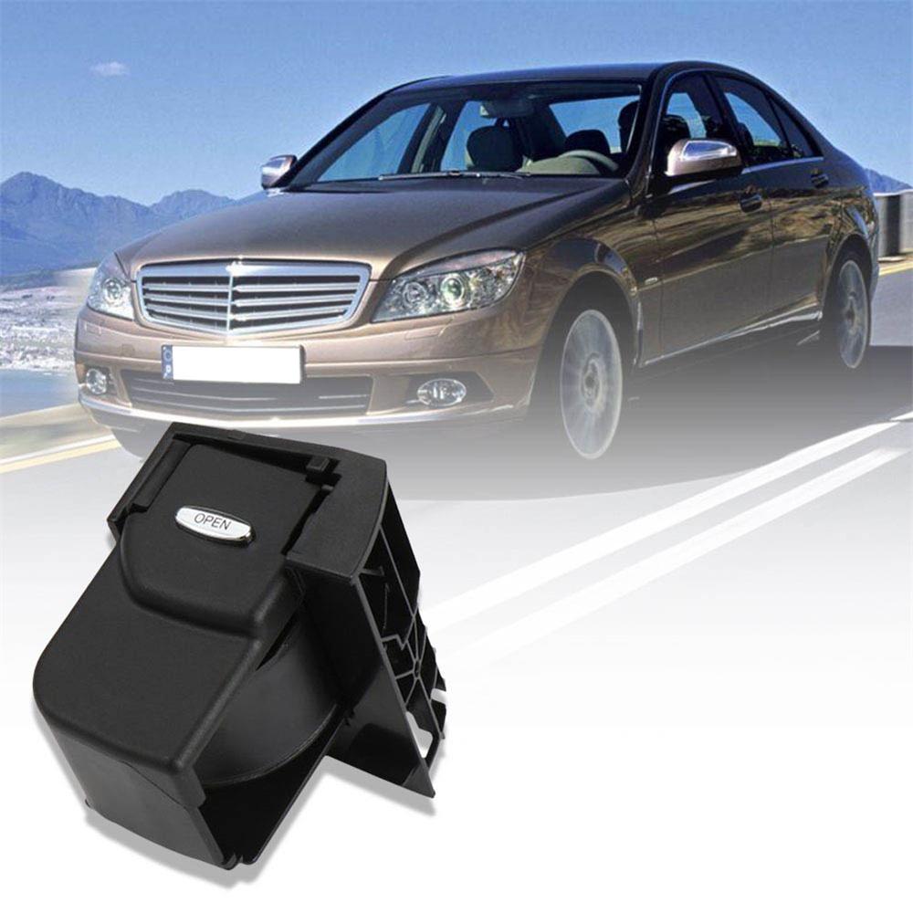 Uchwyt na kubek konsoli środkowej samochodu Czarny ABS #2036800879 Dla Mercedes C230 C240 C320