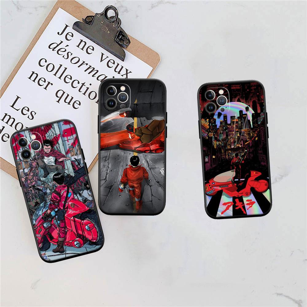 LO2 Akira Anime Soft Shell Phone Case for Redmi Note 8 9 Pro Max 9S 9T 9C NFC 8T 8A 10A A4