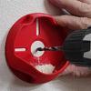 Drill Dust Collector Cover Reusable Drill Dust Box Red Dust Bowl Device Dustproof Coll Ection Multifunction