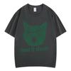 Feral and Sterile Funny Cat Meme Tees Humor Quote Novelty Tshirts Men Women Fashion Oversized Cotton Casual Harajuku Tshirts