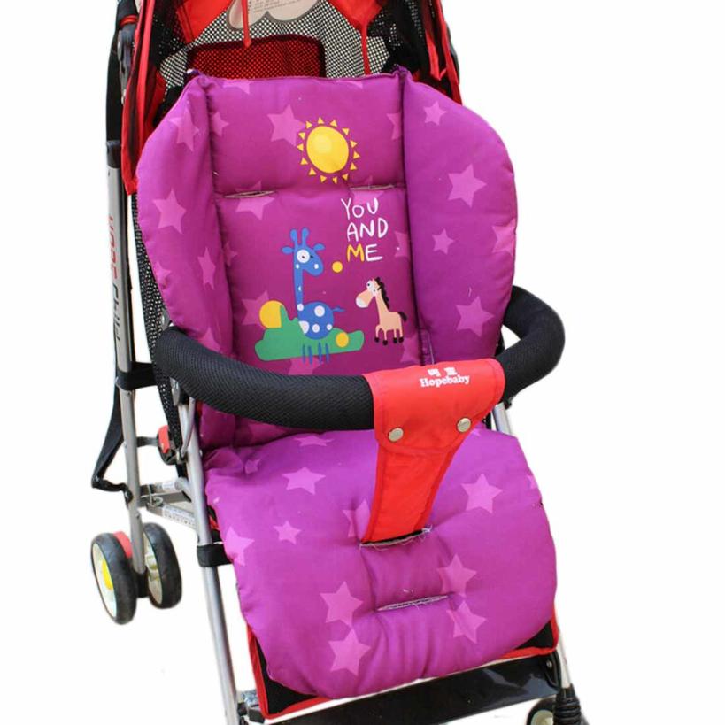Universal Baby Stroller Cushion Soft Kids Children Cart Seat Cushion Pushchair Cotton Thick Chair Mat Baby Car Pram Pad