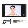 Digital Door Viewer 3.5in LCD Color Screen 1MP 120 Degrees  Wide Angle Infrared Peephole Viewer for Home