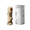 Roman Column Candle Mold DIY Handmade Aromatherapy Making Cylinder Mold Plaster Candle Resin Silicone Mould European D7K4