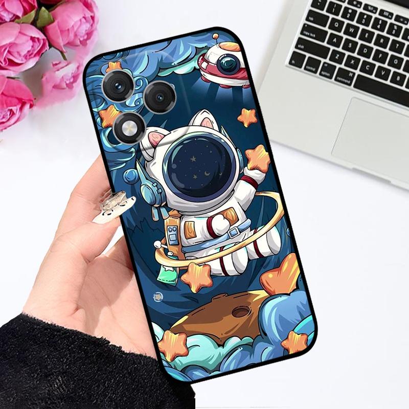 Pour Honor 400 Lite 5G Coque de Téléphone Souple ABR-NX1 Impression Dessin Animé Silicone TPU Arrière Coque Housse Pour Honor 200 Lite Coques de Protection