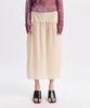 Gyeong Sheer Skirt_Butter