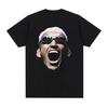 Limited Charles Oliveira Big Face Graphic Tee Shirt Unisexs Clothing Harajuku Vintage Oversized Tshirt Unisex 100 Cotton T Shirt