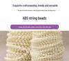Perles et Perles ABS 2.0-14mm les plus vendues pour Bijoux DIY - Chaîne Strass, Accessoires de Mariage