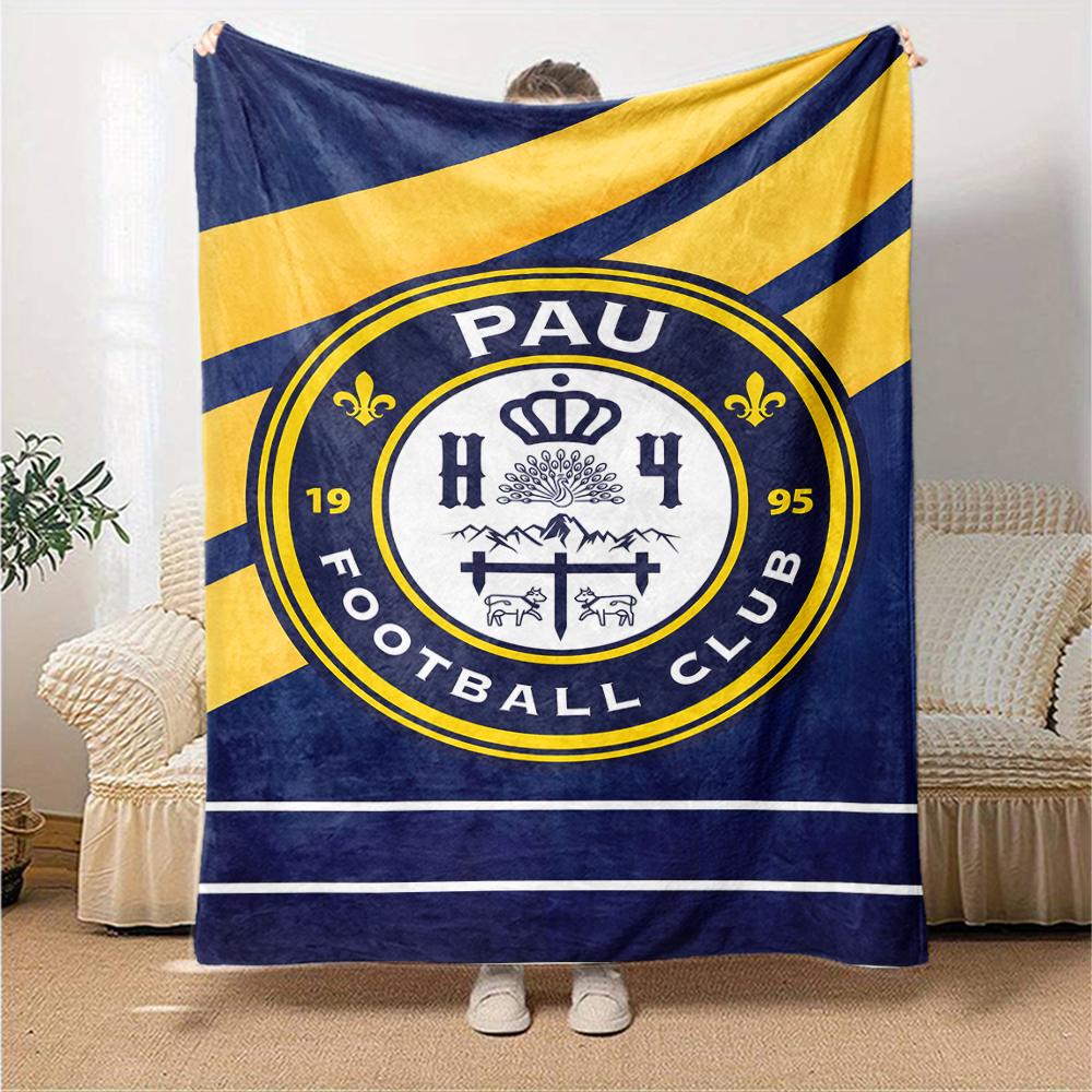 1pc Football Team (42) Blanket, Gift, for Men and Women, Soft Blanket, Good for Sofa Bed Couch Travel, Lightweight Flannel Blanket