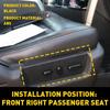 Front Seat Switch Bezel 9L3Z-14A706-CA 9L3Z-14A706-NA For 2009 -2014 Ford F-150