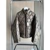 Waterproof Cotton Padded Jacket Fashion Quilted Stand-up Collar Thin Cotton Coat