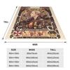 Biohazard Zodiac Best Selling Room Household Flannel Blanket Composition Study Master Alphonse Mucha Nouveau Albert Wesker