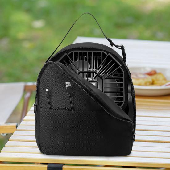 Camping Fan Carry Bag Portable Fan Protective Case with Handle Waterproof Cooling Fan Storage Bag for Outdoor Camping Travel Hiking Fishing