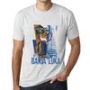 Men’s Vintage Tee Shirt Graphic T Shirt Banja Luka Lifestyle Vintage White