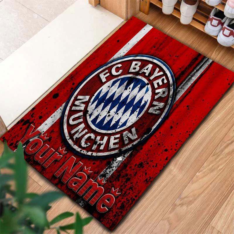 FC Bayern Munchen Custom Name Carpet Rug for Living Room Bedroom Home Sofa Decoration,Kids Play Non-slip Floor Mat