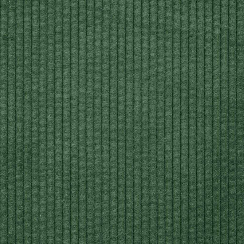 Sofa Cushions 2 Pieces Dark Green 200 X 40 Cm Cord Fabric