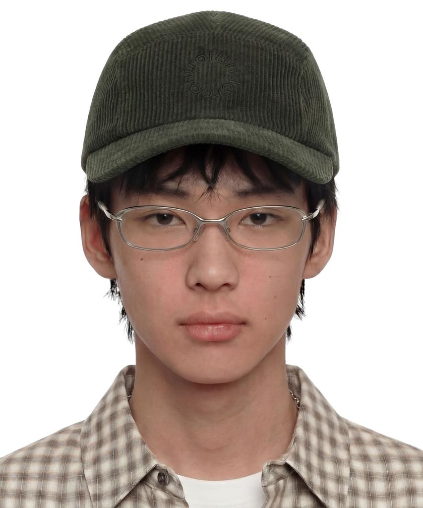 Eondeokeonteulol Corduroy Camp Cap Cv Camp / Cd / Army