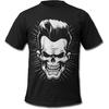 Bands and Bones De Psychobilly Schedel 3 Rockabilly Heren T-shirt