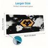 Tapis de souris Wolves FC Couleur Grand Coussin de Table de Jeu Antidérapant pour Ordinateur Portable Tablette Grande Tapis de Souris XXL Tapis pour Mini PC Tapis de Jeu avec Bordure Verrouillée