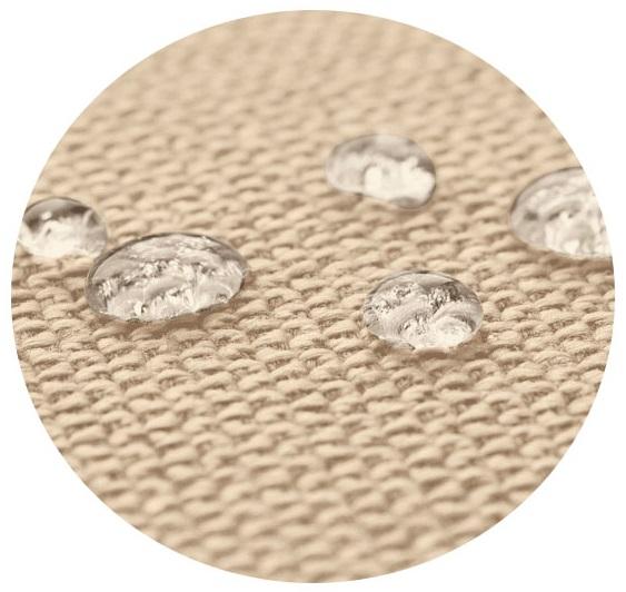 Garden Cushion 50x50x80 Cm for a Chair, Waterproof, Beige