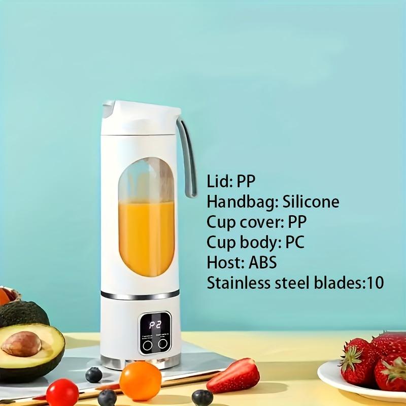 Portable USB Rechargeable Blender & Juicer - Easy To Clean for Fruit and Vegetable Drinks, Shakes - Capacity 10.14 Oz To 16.91 Oz
