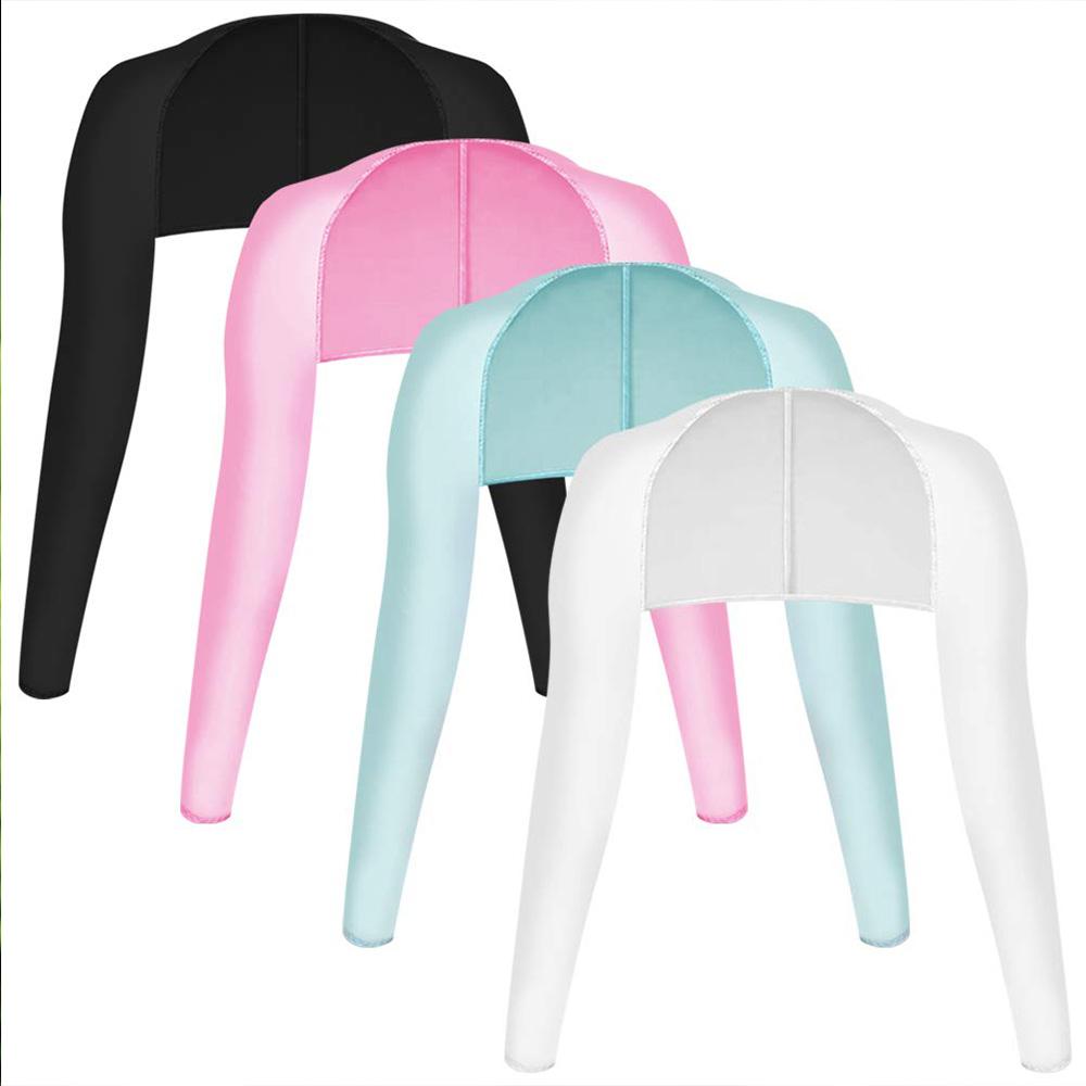 Finger Hole Outdoor Activity Women Shawl Arm Sleeve Sun UV Protection Sports Glove Sun Sleeves