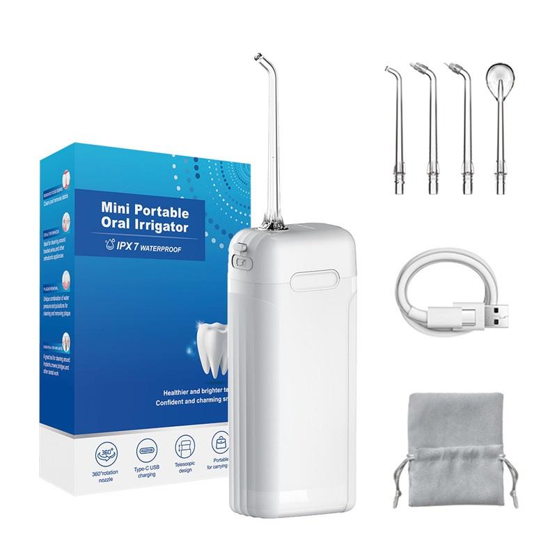 Portable Electric Water Flosser, Household Dental Irrigator, Orthodontic Teeth Cleaning Oral Care Device