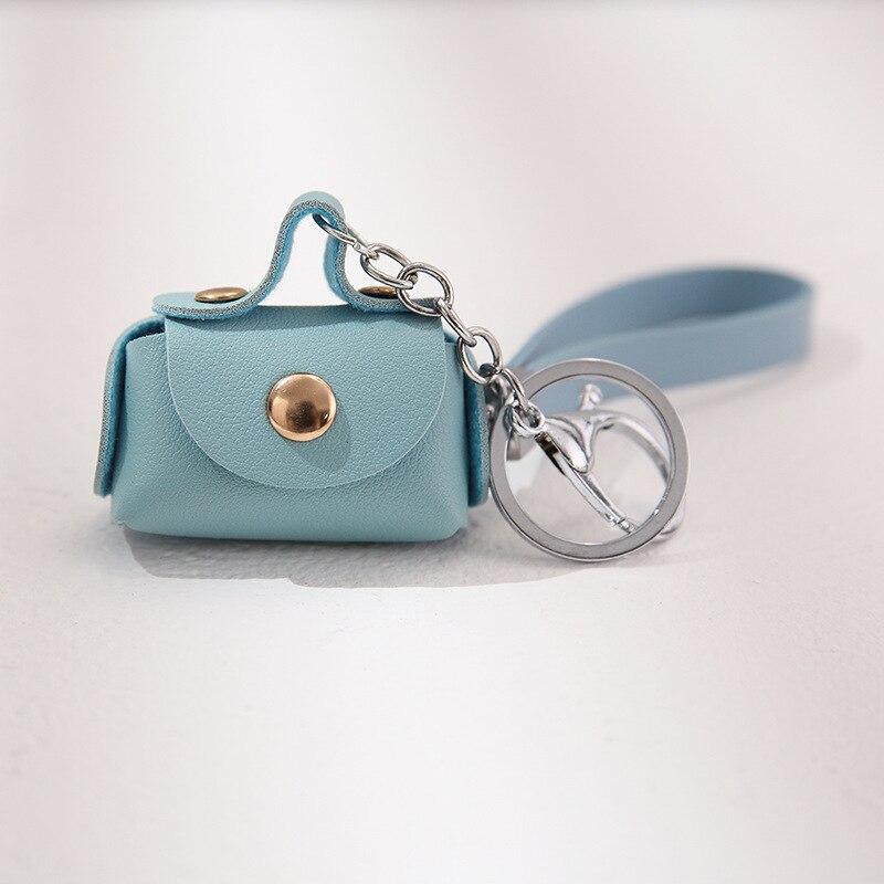 New Fashion Ladies PU Mini Portafoglio in pelle Portachiavi per auto Portamonete Pochette per governante Portachiavi Piccola borsa per borse