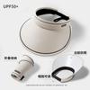 Sunscreen hat summer female sunshade UV protection empty top vinyl shell hat large brim sunshade face outdoor cycling hat