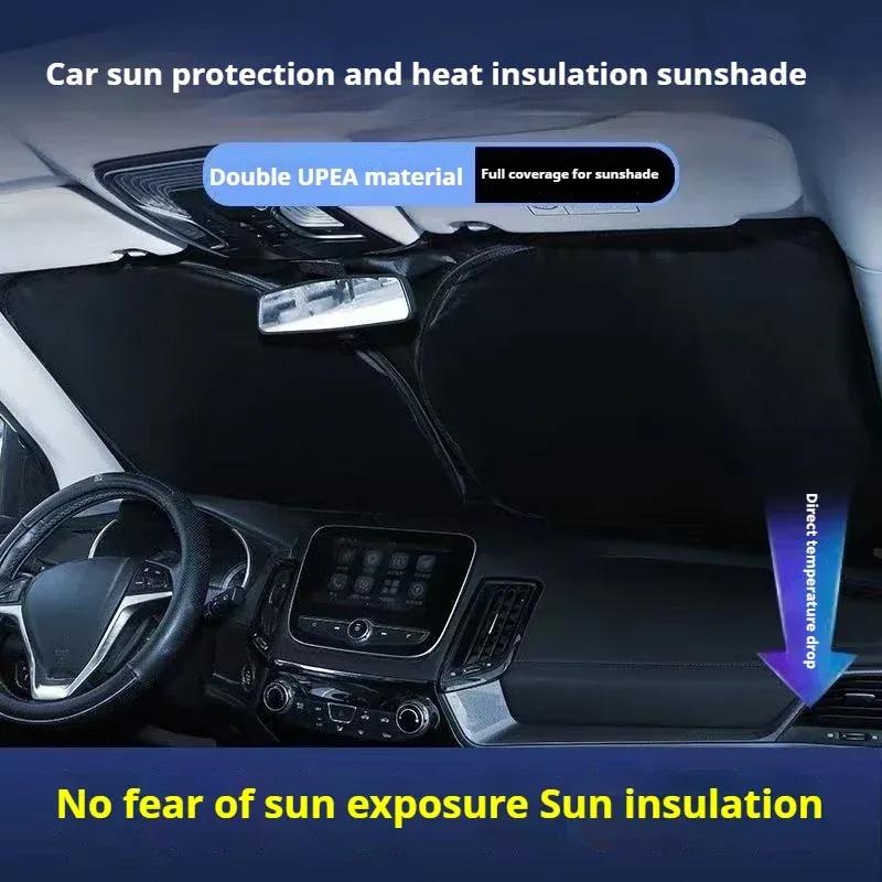 Dla KIA RIO 3 K2 K3 K4 K5 Sportege Picanto Optima Soul Ceed Sorento Forte Stinger Pokrowce Osłony Przeciwsłoneczne na Szyby Samochodowe Ochrona przed Słońcem