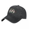 Vyrobeno v roce 1971 Džínová baseballová čepice Dárky k narozeninám Unisex Pánská Vlastní trucker čepice Letní Klasická K-pop Rock Sluneční clona Baseballové čepice