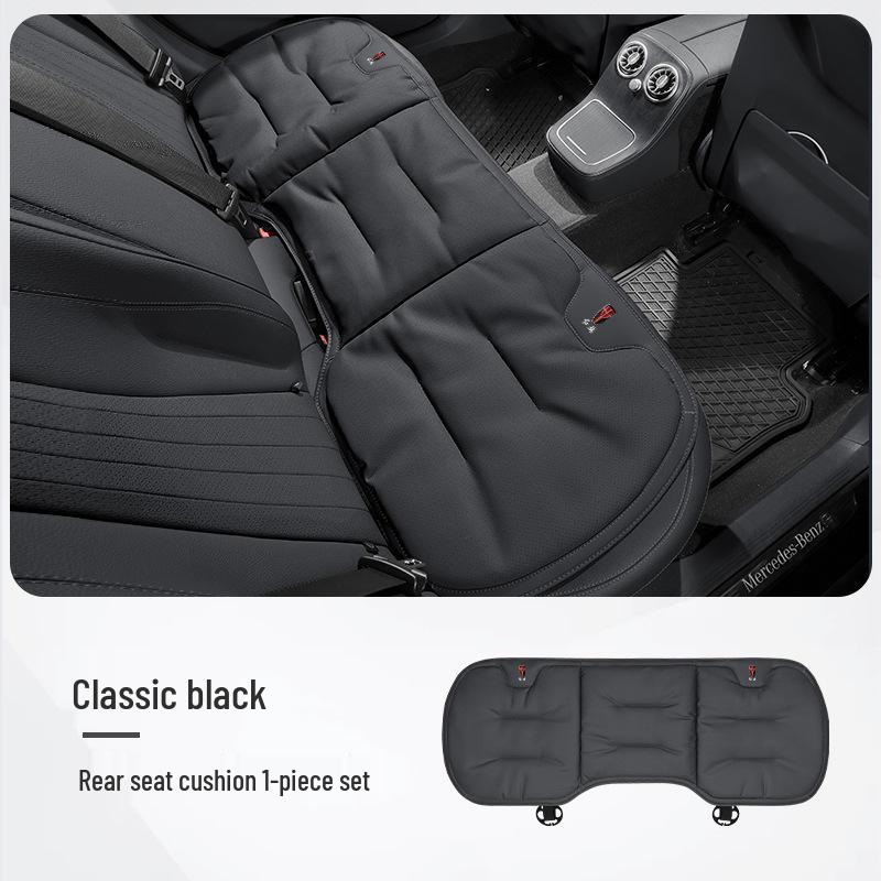 Breathable Nappa Leather Car Seat Cushion for Hongqi Models (H5, H7, H6, E-H9, HS7, HS5, EQM5, HS3) - All Seasons Universal Fit