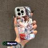 ZZZ Ye Shunguang Phone Case for iPhone 17 16 15 14 13 12 11 X XR XS Air Pro Max Plus Colorful Silver MagSafe Cover