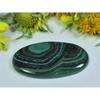 AA++ 44 karaty. Naturalny Zielony Malachit Owalny Kaboszon Luźny Kamień Szlachetny 20X38X04MM D-27