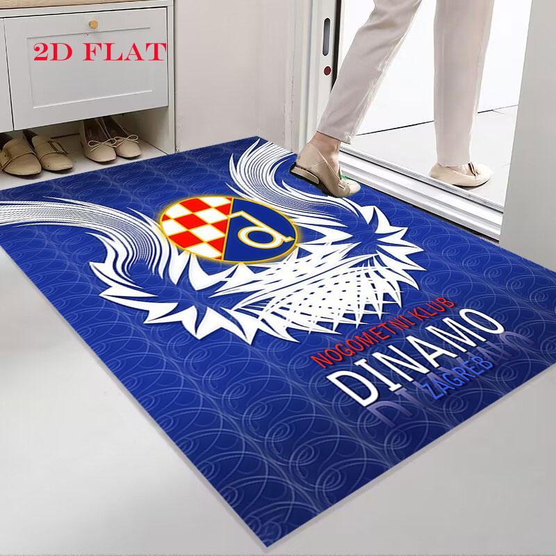 Alfombra para GNK Dinamo Zagreb para Sala de Estar, Dormitorio, Hogar, Decoración de Sofá, Alfombrilla Antideslizante para Jugar Niños