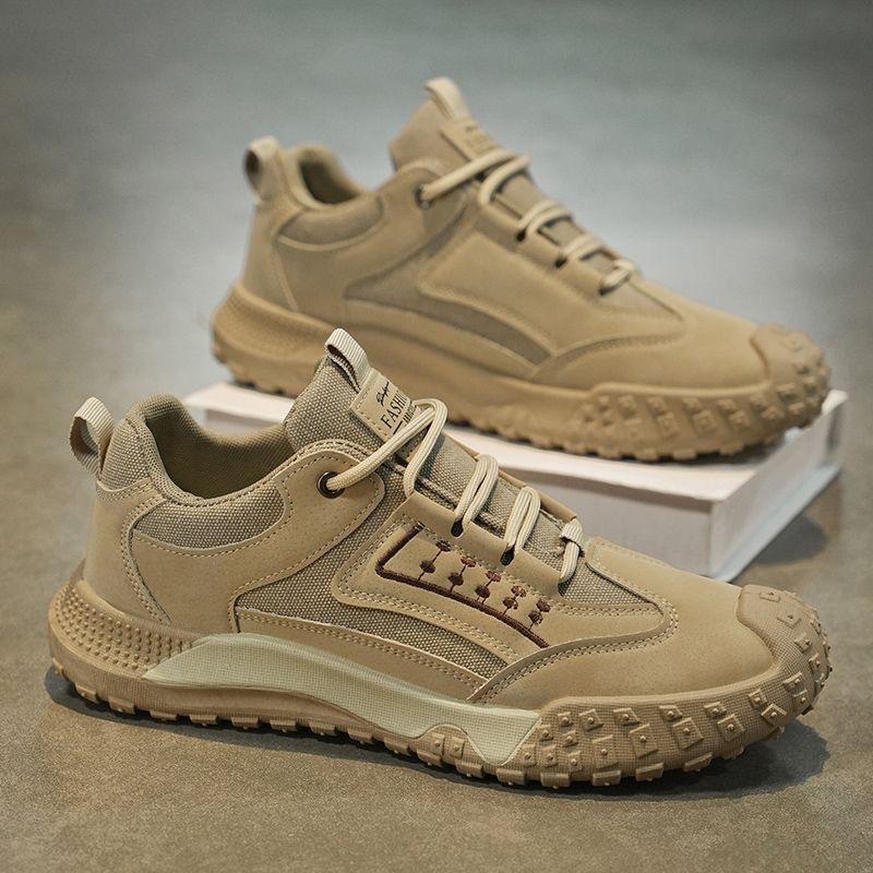 2025 Men's Shoes Spring Summer New Breathable Sneakers Men Anti Slip and Wear Resistant Sports and Leisure Mountaineering Shoes