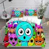 New 3d Print Game Sprunki Bedding Set Printed Bed Set With Pillowcase Bed Duvet Cover Soft Single Double Queen Super King Size