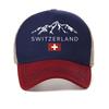 Swiss Mountain Pattern Printed Breathable Baseball Cap Unisex's Summer Fashionable Casual Sports Caps Summer Women Snapback Hat