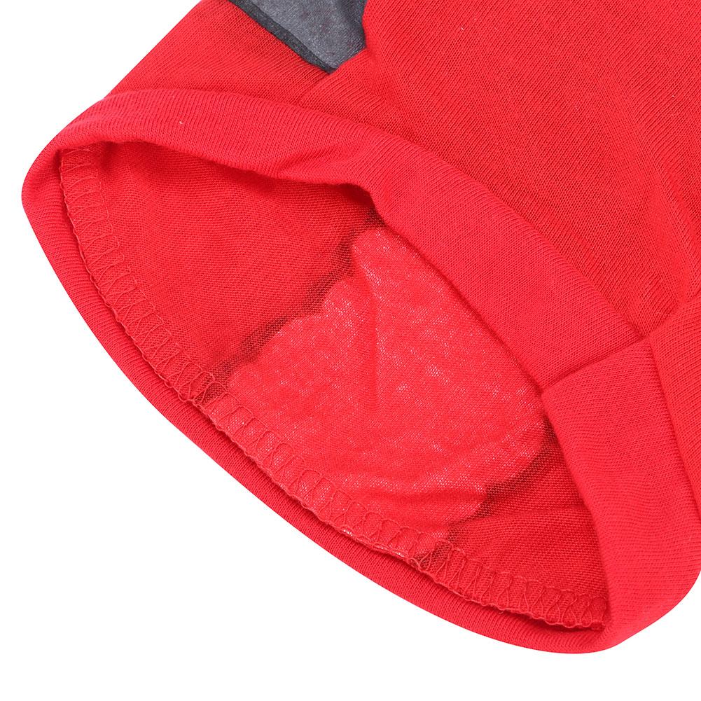 Polyester Santa Father Christmas Pattern Soft Comfortable Pet Clothes Festival Clothing Apparel Supplies for Dogs CatsXS