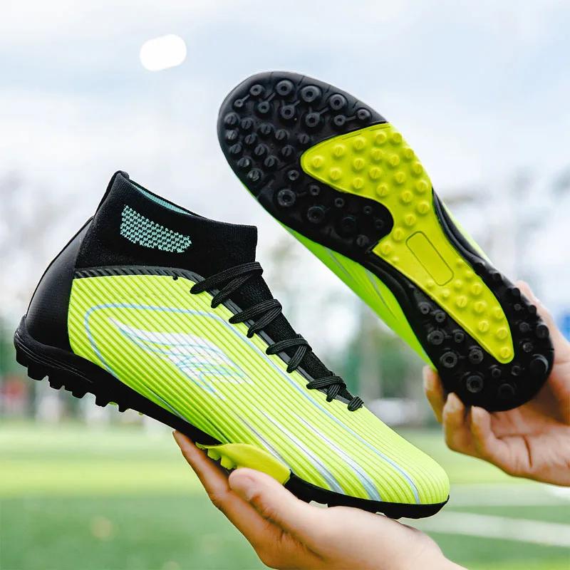 2026 Society Cleats Soccer Shoes Men Professional Football Boots Indoor Original Football Field Boots Ankle Sneakers Fast Traini