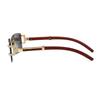 Rimless Diamond Square Sunglasses Women Men Luxury Designer Sun Glasses Vintage Small Frame Punk Shades UV400