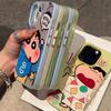 Für Apple Light Luxury Premium für IPhone13 Halbpack Mädchen Niedlich Cartoon Jelly Zwei-in-Eins Handyhülle 13promax
