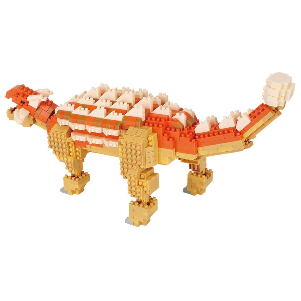 Kawada Nanoblock Dinosaur DX Ankylosaurus x 28 x 21 cm Ages 12 and up Interior Decor Hobby NBM-063 4.5 NBM-063