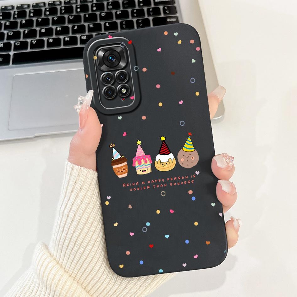 For Redmi Note 11 Case Note 11s 4G Soft Silicone TPU Cute Cover For Xiaomi Redmi Note 11 Pro 5G Phone Case On Redmi Note11s Capa