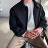 Men's Autumn Retro Casual Large Size Suede Short Flight Jacket