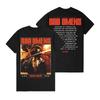 Bad OUnisexs Samurai Girl Graphic 100Cotton Tshirt Unisex Retro Rock Y2k Gothic Style 2026 Summer New Oneck Short Sleeve Shirt