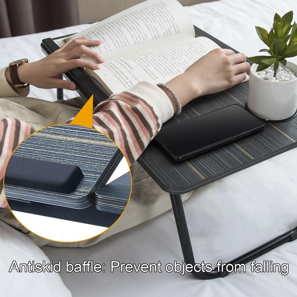 Klappbares Wohnheimbett Laptopständer Buchlese Laptop Lerntisch NEU Klappbares Verstellbares Schreibtischregal Größe 55 x 32 x 25cm