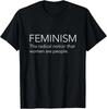 Feminism Definition Strong Women and Equal Rights T-Shirt