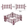 10Pcs Farm Animals Fence Toys Military Fence Simulation Model Toy For Children